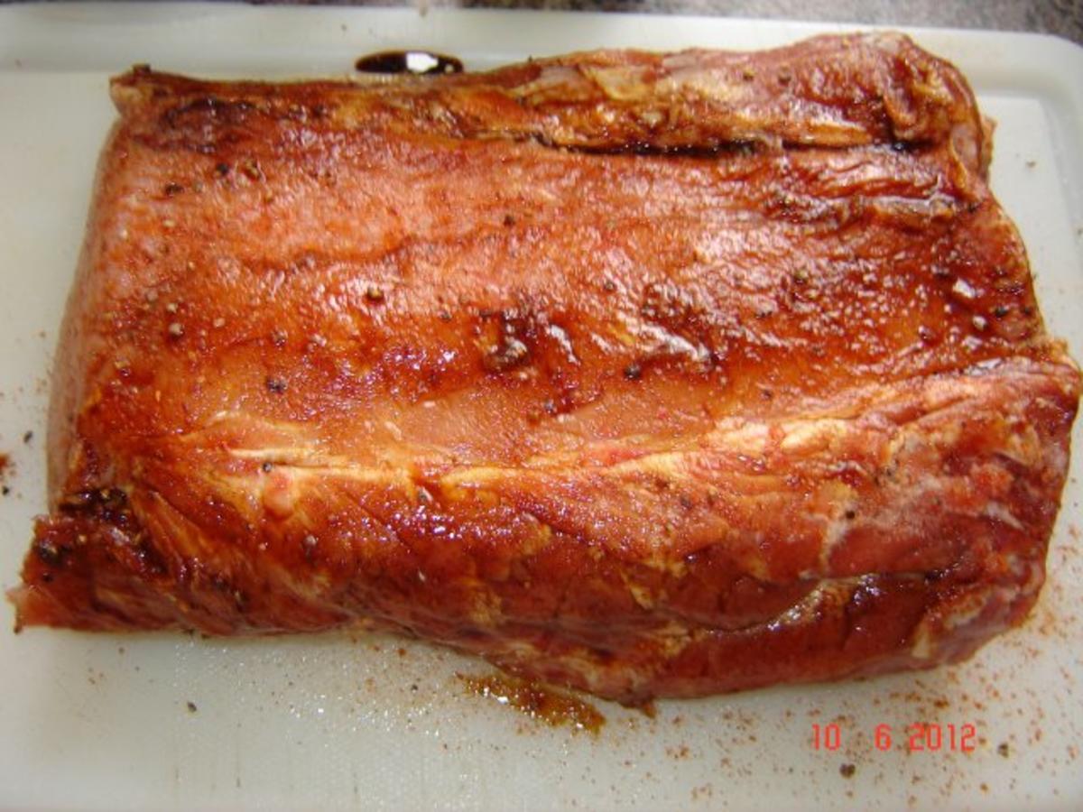 Fleisch : Schweinerückenbraten - Rezept - Bild Nr. 4