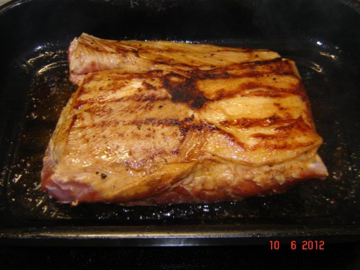 Fleisch : Schweinerückenbraten - Rezept - Bild Nr. 5