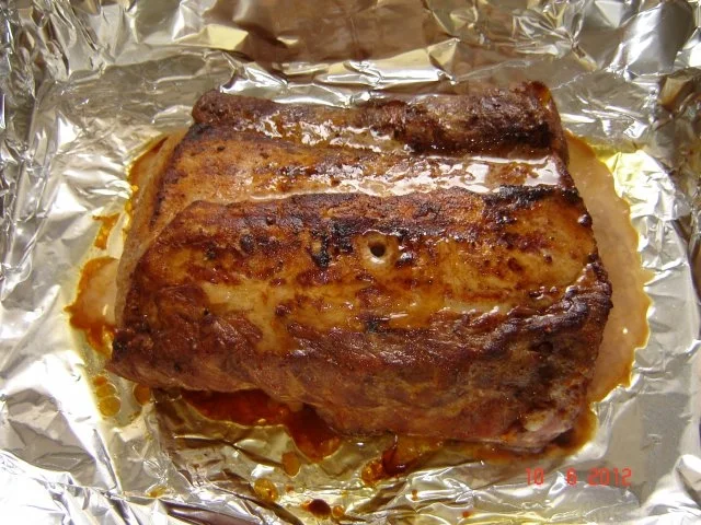 Rezept: Fleisch : Schweinerückenbraten Bild Nr. 6 Fleisch : Schweinerückenbraten - Rezept - Bild Nr. 6