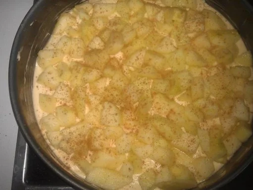 Rezept: Apfel-Zimt-Mandel-Kuchen Bild Nr. 4 Apfel-Zimt-Mandel-Kuchen - Rezept - Bild Nr. 4