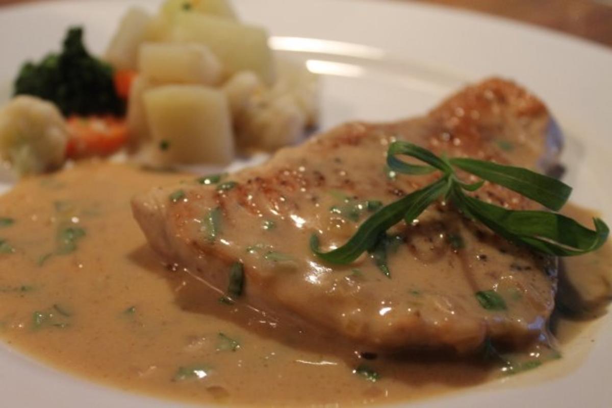 Putenschnitzel mit Senfsauce - Rezept mit Bild - kochbar.de