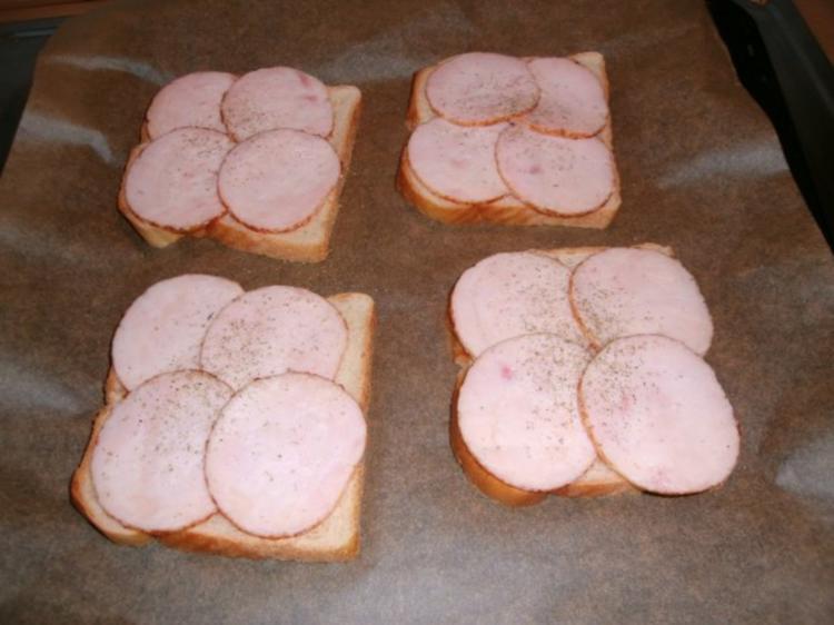 Tomate Mozzarella Toast - einfach - 49 kcal/100g Tomate Mozzarella Toast - einfach - 49 kcal/100g