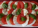 Rezept: Tomate mit Mozarella ... Tomate mit Mozarella ... - Rezept