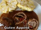 Rouladen mit Tomatenchutney und Ingwerfüllung - Rezept