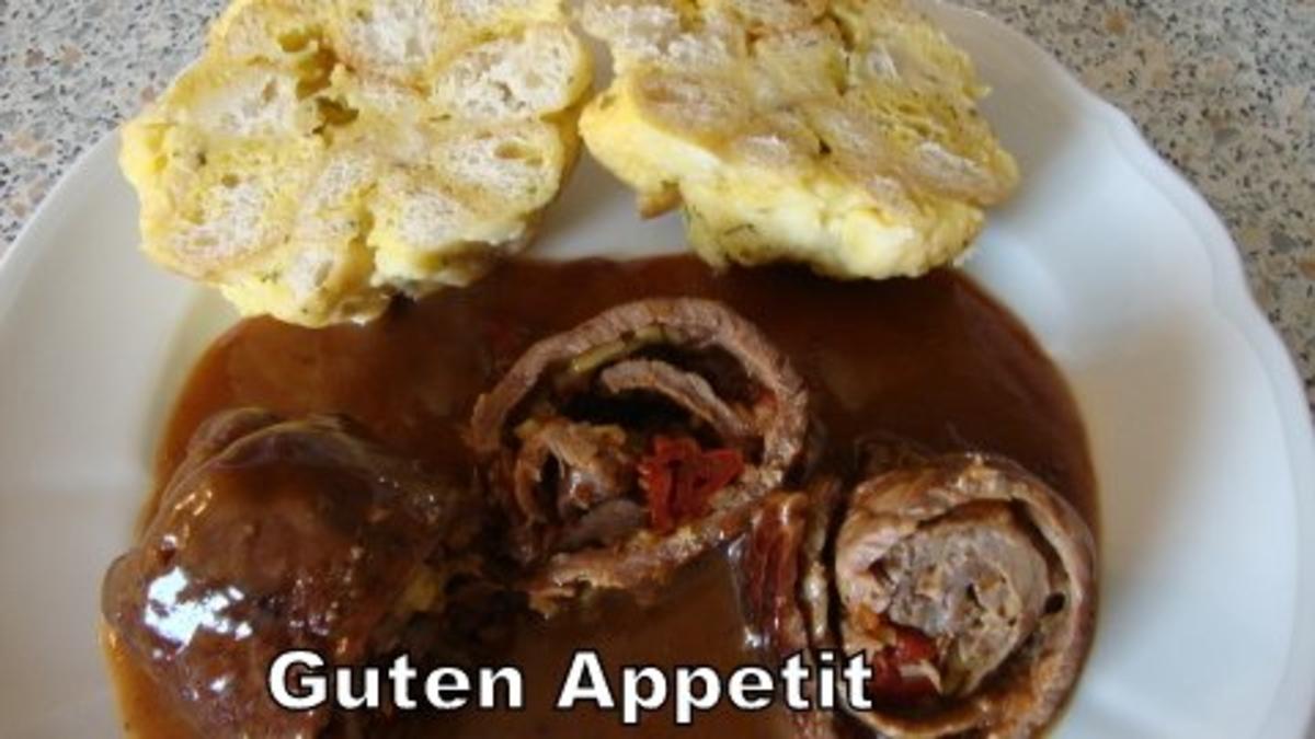 Rouladen mit Tomatenchutney und Ingwerfüllung - Rezept - kochbar.de