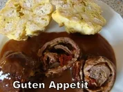 Rouladen mit Tomatenchutney und Ingwerfüllung - Rezept