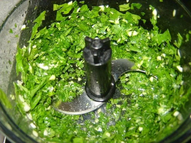 Rezept: Auberginen - Petersiliencreme Bild Nr. 6 Auberginen - Petersiliencreme - Rezept - Bild Nr. 6