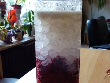 Getränk: Himbeer-Kokos-Likör - Rezept