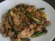 Puten geschnetzeltes mit Pfannengemüse - Rezept