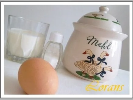 Crêpes mit Bananen und Vanillezucker - Rezept - Bild Nr. 2