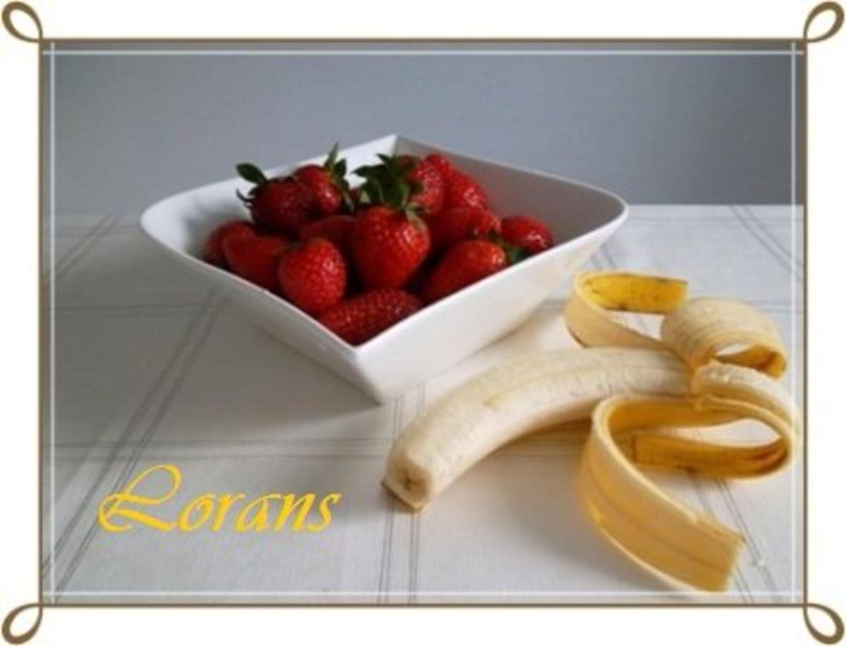 Crêpes mit Erdbeeren und Banane - Rezept - Bild Nr. 2