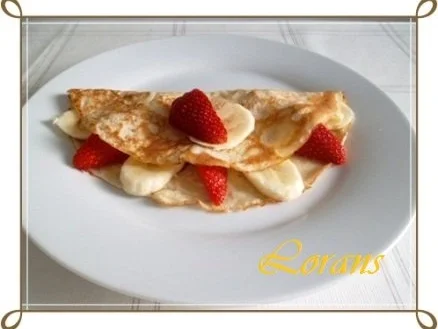 Rezept: Crêpes mit Erdbeeren und Banane Bild Nr. 10 Crêpes mit Erdbeeren und Banane - Rezept - Bild Nr. 10