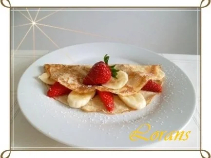Rezept: Crêpes mit Erdbeeren und Banane Bild Nr. 11 Crêpes mit Erdbeeren und Banane - Rezept - Bild Nr. 11