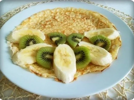 Rezept: Crêpes mit Kiwi und Banane Bild Nr. 10 Crêpes mit Kiwi und Banane - Rezept - Bild Nr. 10