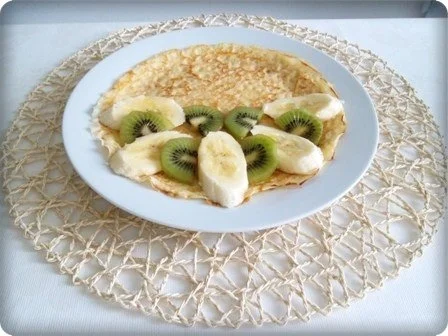 Rezept: Crêpes mit Kiwi und Banane Bild Nr. 11 Crêpes mit Kiwi und Banane - Rezept - Bild Nr. 11