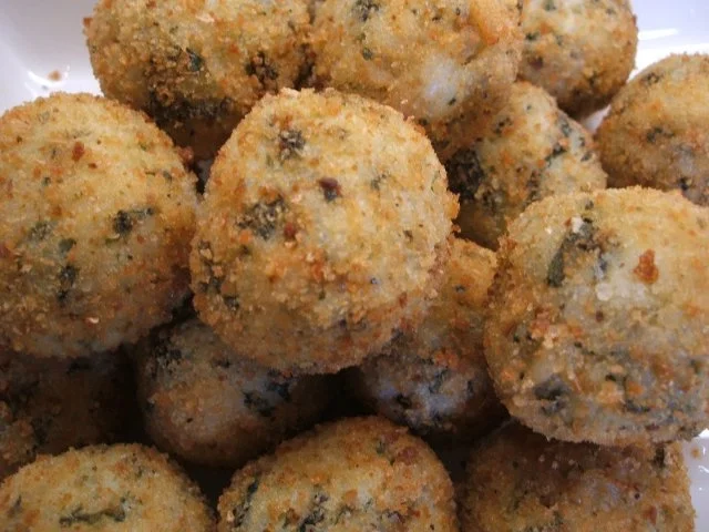 Reis: Reisbällchen frittiert - Rezept