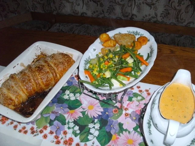 Ummantelte Schweinefiletrolle - Rezept - Bild Nr. 18