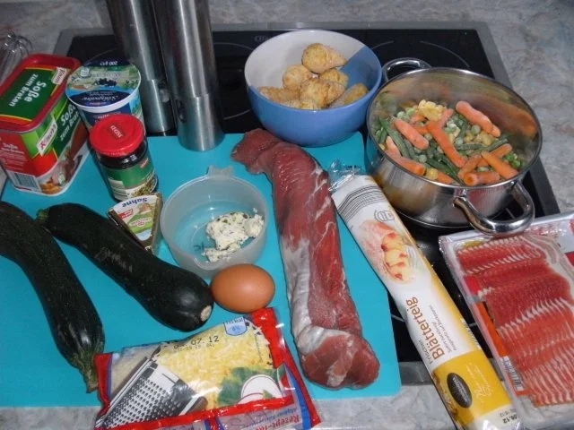 Ummantelte Schweinefiletrolle - Rezept - Bild Nr. 2