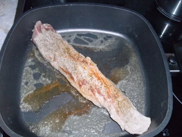 Ummantelte Schweinefiletrolle - Rezept - Bild Nr. 5
