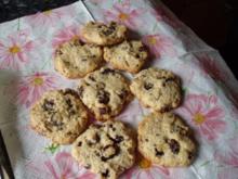 Cranberry-Kokos-Cookies - Rezept