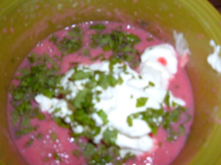 Dessert : Buttermilch Erdbeer Creme - einfach - von SCHNEEROSE