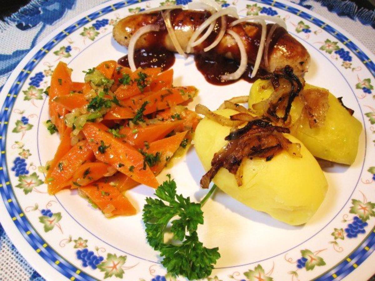 Möhrengemüse mit Thüringer Bratwurst ... - Rezept - Bild Nr. 7