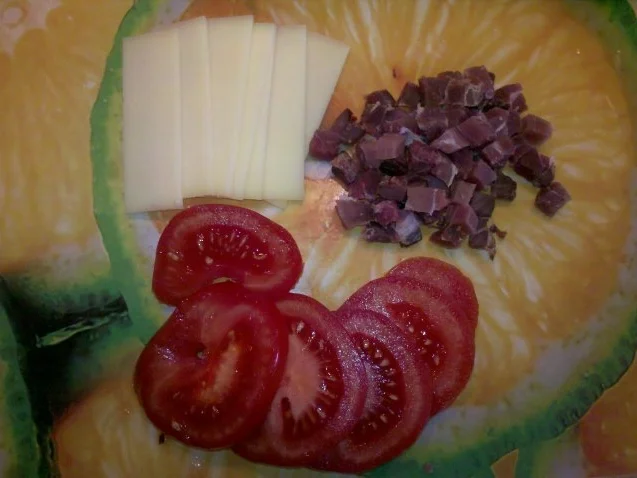 Abendbrot: Überbackenes Baguettbrötchen - Rezept - Bild Nr. 4