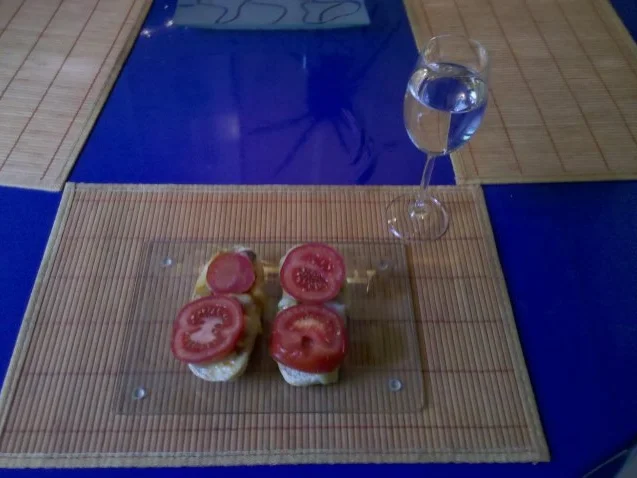 Abendbrot: Überbackenes Baguettbrötchen - Rezept - Bild Nr. 7