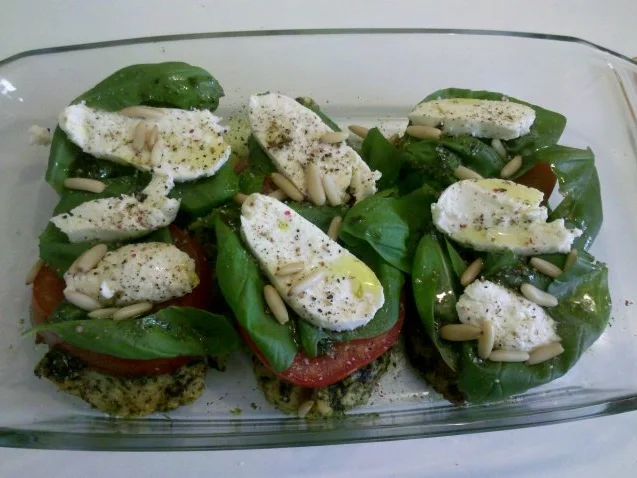 Geflügel: Caprese-Minutensteaks â la Gudrun - Rezept - Bild Nr. 7