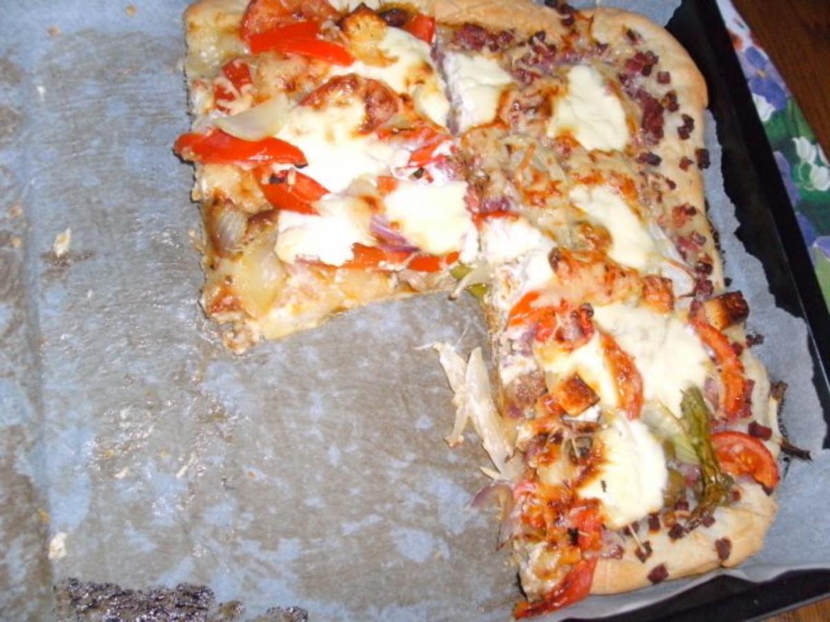 Gyros - heute mal als Pizza - - Rezept - Bild Nr. 14