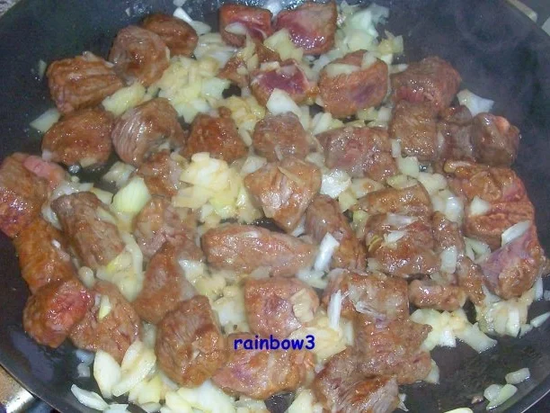 Kochen: Rind-Gulasch, leicht scharf - Rezept - Bild Nr. 3