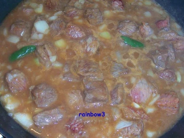 Kochen: Rind-Gulasch, leicht scharf - Rezept - Bild Nr. 4