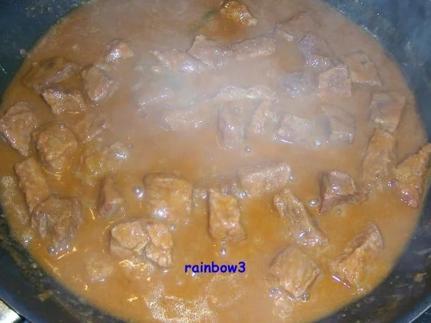 Kochen: Rind-Gulasch, leicht scharf - Rezept - Bild Nr. 5