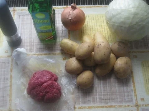 Kartoffel-Kraut-Hack-Auflauf - Rezept - Bild Nr. 2