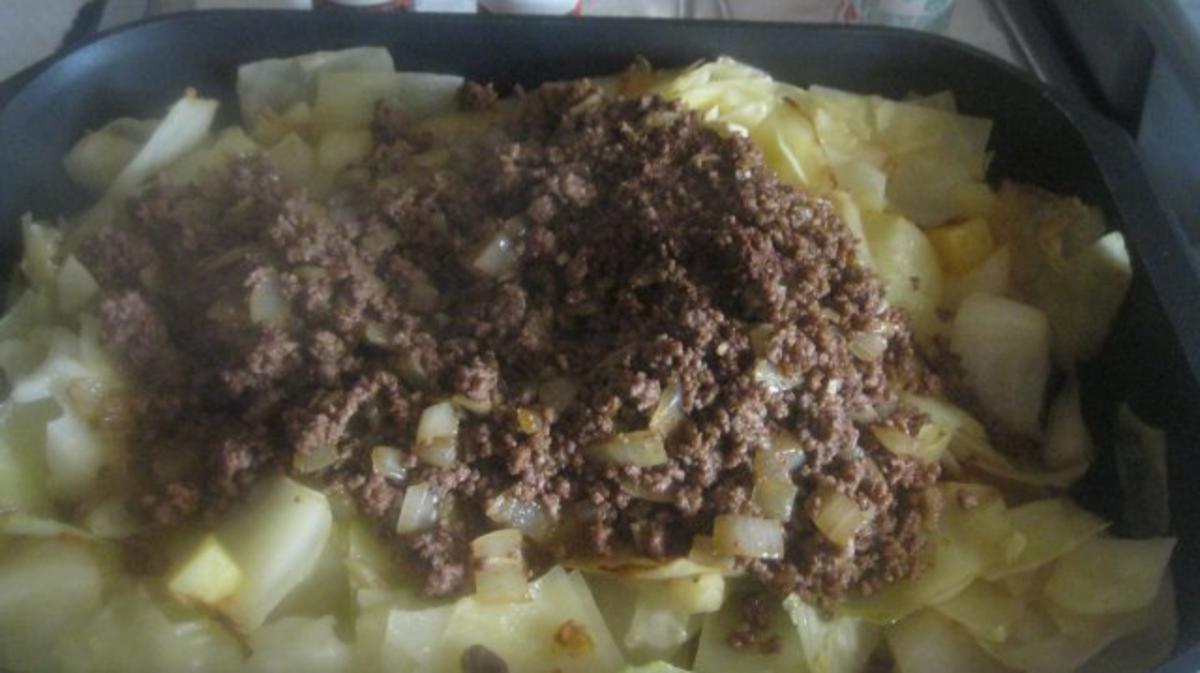 Kartoffel-Kraut-Hack-Auflauf - Rezept - Bild Nr. 5