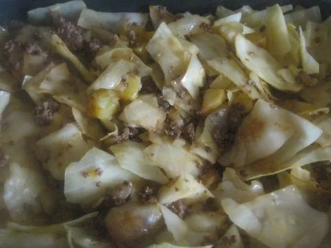 Kartoffel-Kraut-Hack-Auflauf - Rezept - Bild Nr. 6