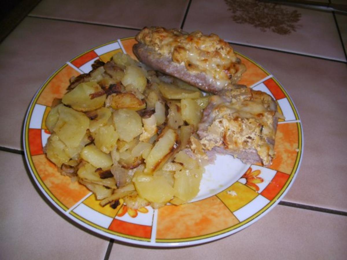 gefüllte Bratwurst