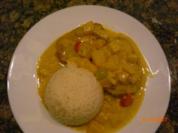 Schnelle Curry Lendchen mit Früchten - Rezept