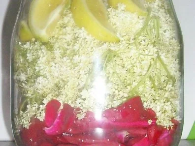 Rezept: Sirup: Rosen + Holunderblüten Sirup: Rosen + Holunderblüten - Rezept