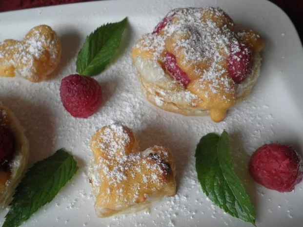 Gratinierte Mini - Himbeer - Törtchen - Rezept - Bild Nr. 3