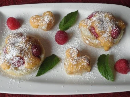 Gratinierte Mini - Himbeer - Törtchen - Rezept - Bild Nr. 4