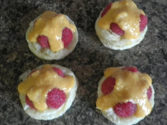 Gratinierte Mini - Himbeer - Törtchen - Rezept - Bild Nr. 8