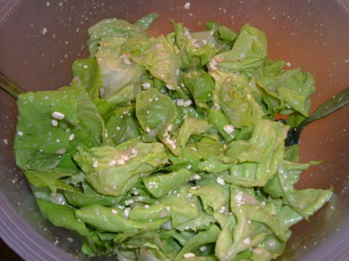 Salatsoße / Dressing mit Hüttenkäse - Rezept