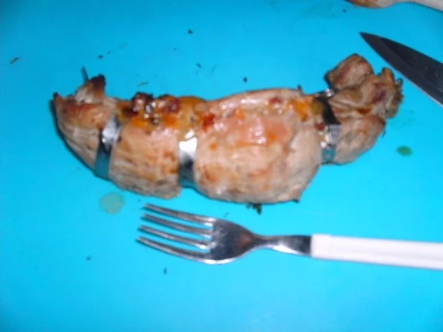 Gefülltes Schweinefilet in Estragonsoße - Rezept - Bild Nr. 8