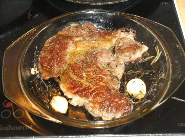 Fleisch: Rumpsteak mit gebratener Zucchinie - Rezept - Bild Nr. 4