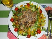 Pilzsalat - Rezept