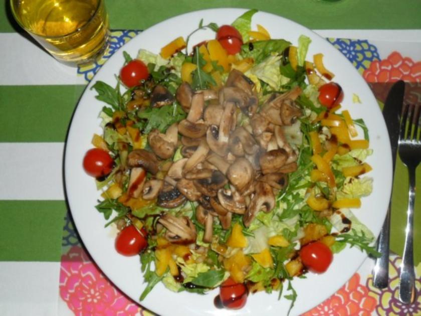 Pilzsalat kalt&amp;warm &amp;SIS - Rezept mit Bild - kochbar.de