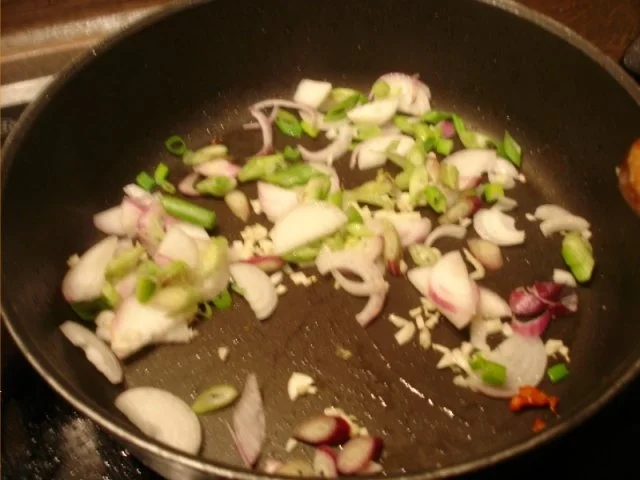 Nudeln mit Hähnchenbrustfilet-Gorgonzola-Sauce - Rezept - Bild Nr. 11