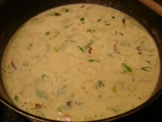 Nudeln mit Hähnchenbrustfilet-Gorgonzola-Sauce - Rezept - Bild Nr. 13