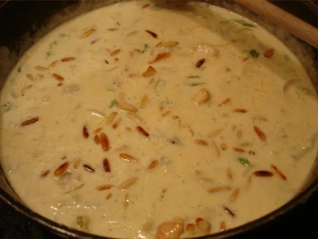 Nudeln mit Hähnchenbrustfilet-Gorgonzola-Sauce - Rezept - Bild Nr. 16